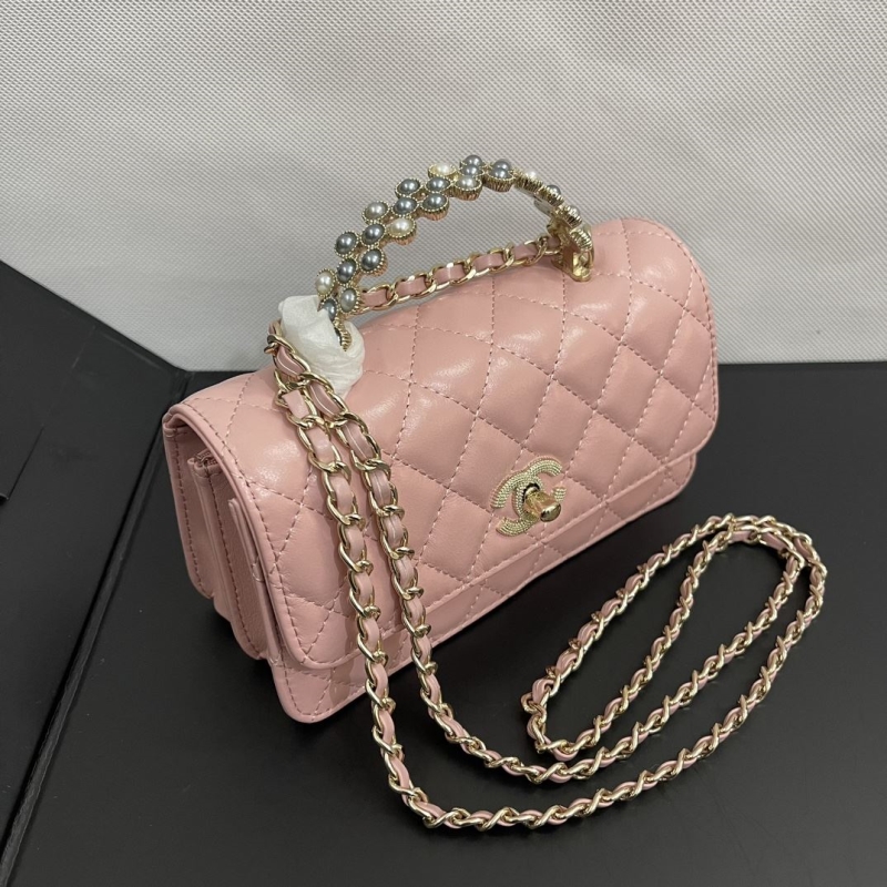 Ch**el top handle bags